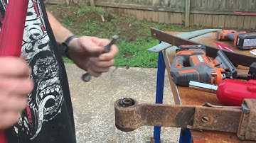 Remove leaf spring bushings the easy way!