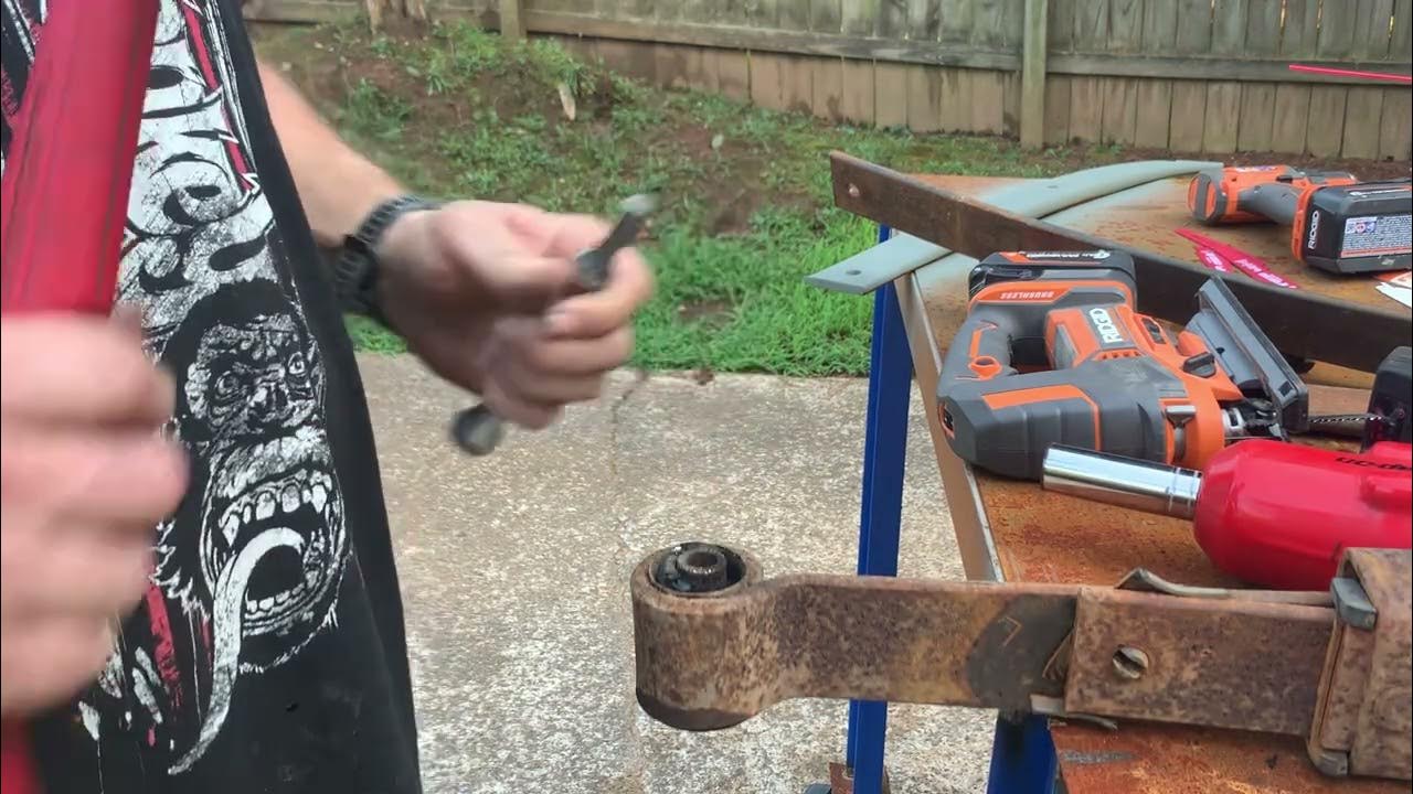 Remove leaf spring bushings the easy way! - YouTube