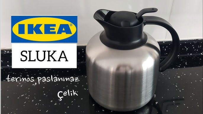 SLUKA Vacuum flask, stainless steel - IKEA