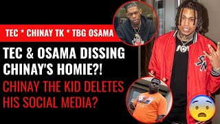 Tec And Roy Black Osama Dissing Boosie Homeboy Chinay? Chinay Deletes His Social Media Pagecrazy