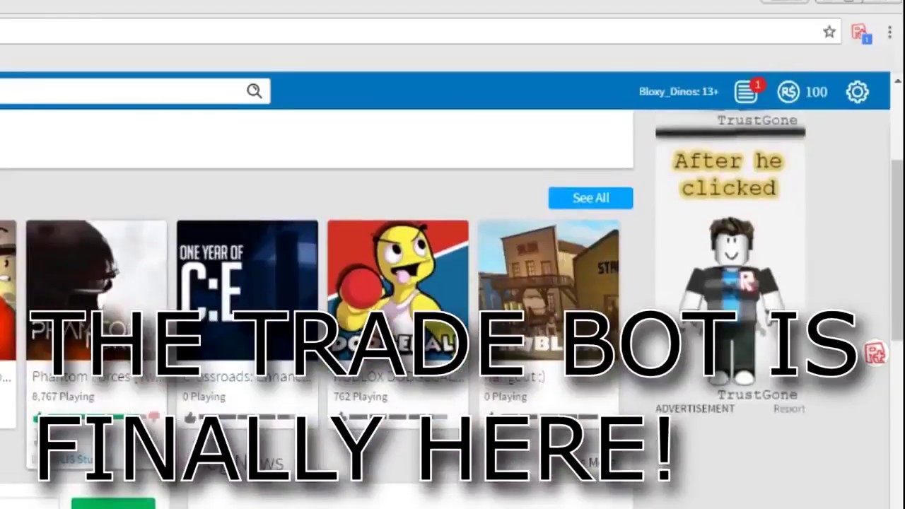 Roblox Trade Bot August 2018 Link Is In Desc 50k One - roblox trade bot 2018