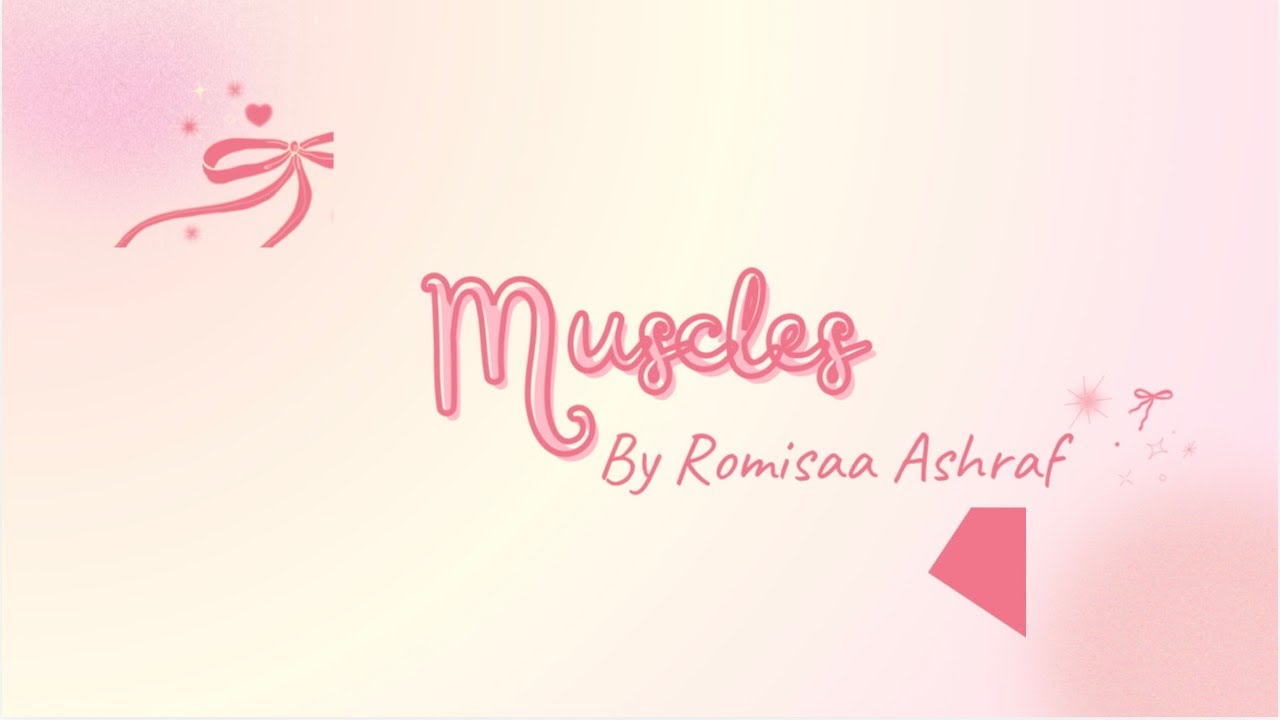 General Anatomy | Muscles lecture “part 1” 🩷💪🏻.. SGU Data🫶🏻