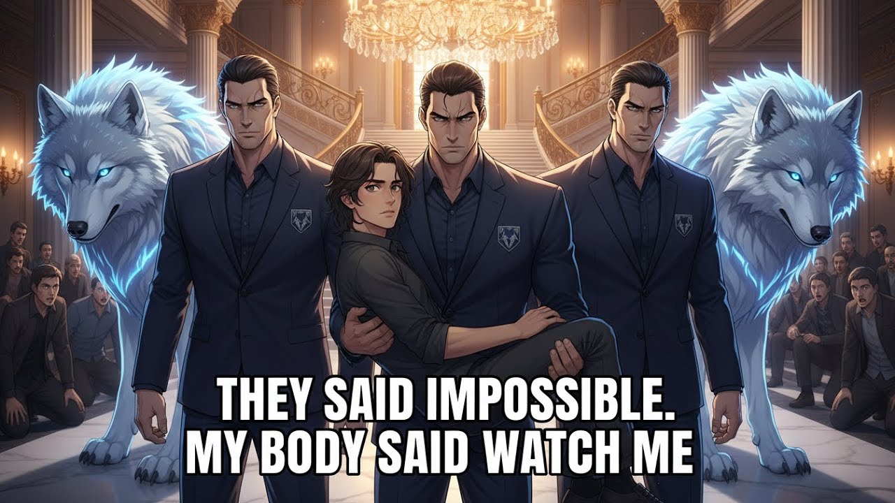 Triplet Alpha Wolf Kings Were Cursed Infertile — Until Their Omega Carried the Impossible Miracle…..