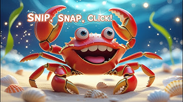 The Crab Walk Song | Fun & Interactive Kids Dance Song | Learn & Move