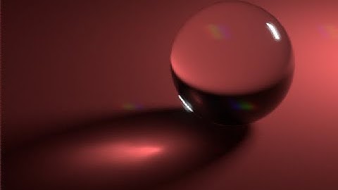 Vray Caustics  with 3ds max  in 3 minutes
