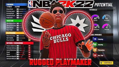 THIS *RARE* 6’8 “RUGGED PLAYMAKER” w/CONTACT DUNKS & SHOT CREATOR TAKE will BREAK NBA 2K22