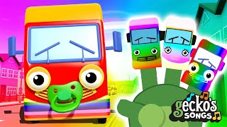 Rainbow Baby Truck - Where Are You?｜Gecko's Garage｜Color Trucks｜Learning For Toddlers｜Fun Education