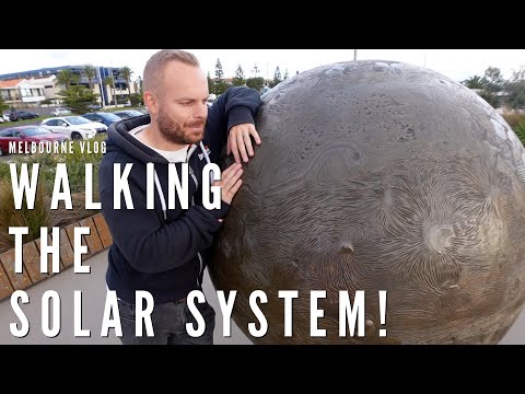 We travelled the length of the Solar System at St Kilda Beach (and tried to spot penguins) | Vlog |