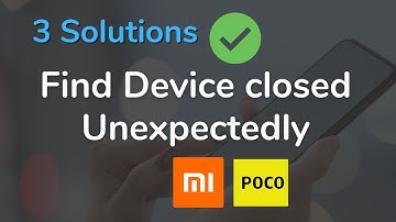 Find Device Closed Unexpectedly - Solved (Redmi and POCO Automatic Restart Problem)