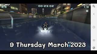 Powerboat Racing 3D 1.7 Daily Race #9 City Survival Lap 3 Position 4 screenshot 5