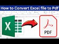 Guide to Converting Excel Files to PDF