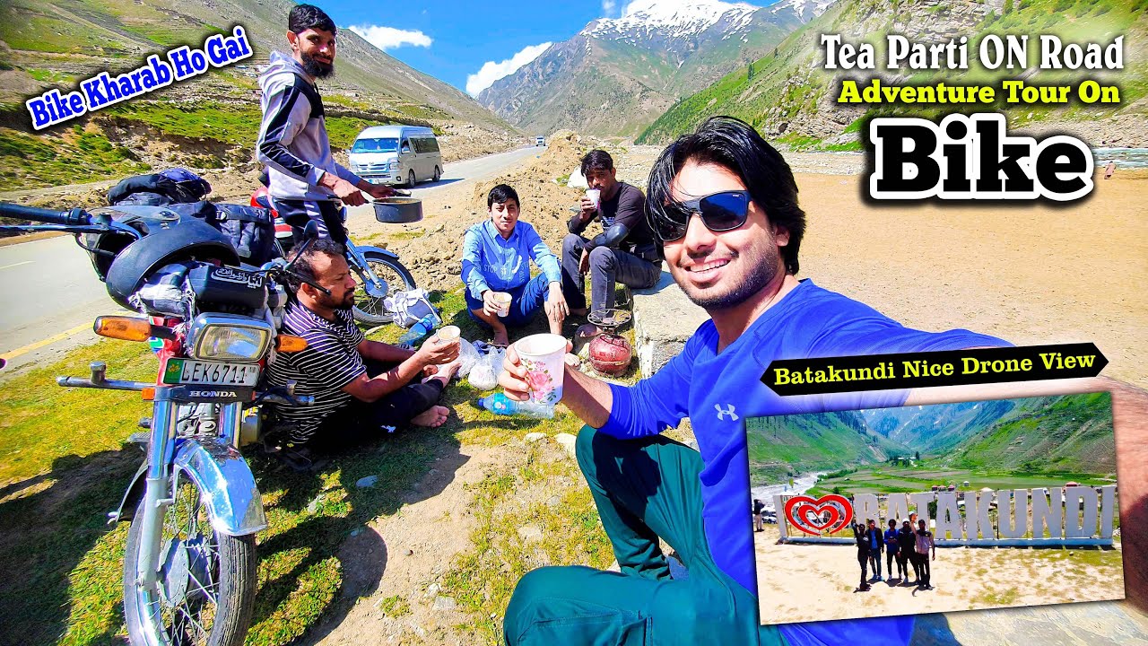 Kharab Raste Raste Main Bike Kharab Ho Gai | Pakistan Adventure Tour On 70-Bike ...
