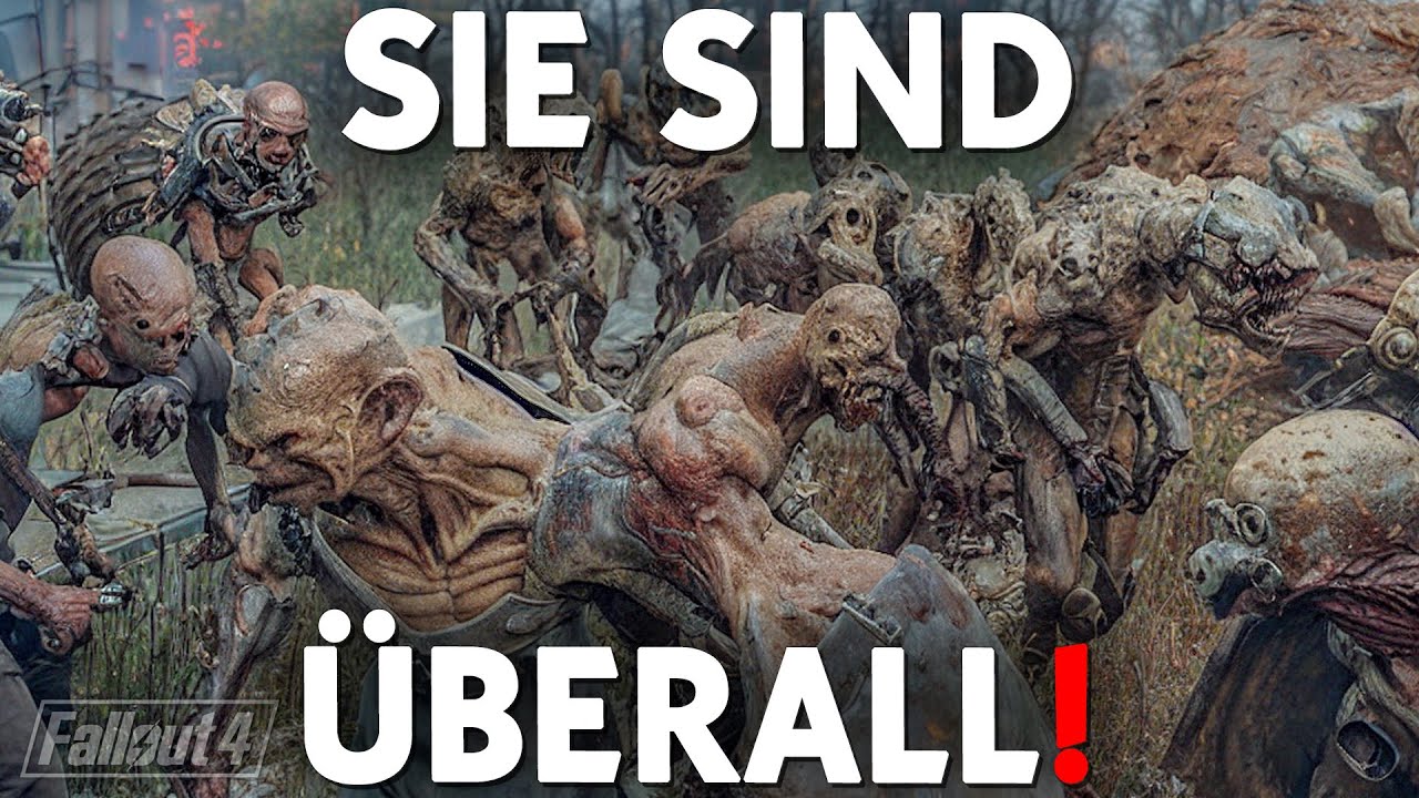 AUF EINMAL WAREN SIE ÜBERALL ❗☢️ Fallout 4 German 2023 (Mods) 