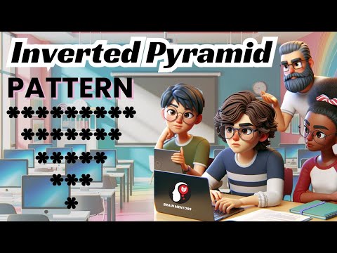 Inverted Pyramid Star Pattern: The Thrilling 16!