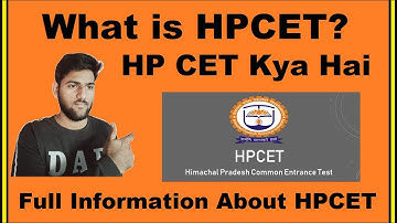 What is HPCET? - HPCET Full Form, HPCET Kya Hai, HPCET Explained in Hindi - Detail About HPCET Exam