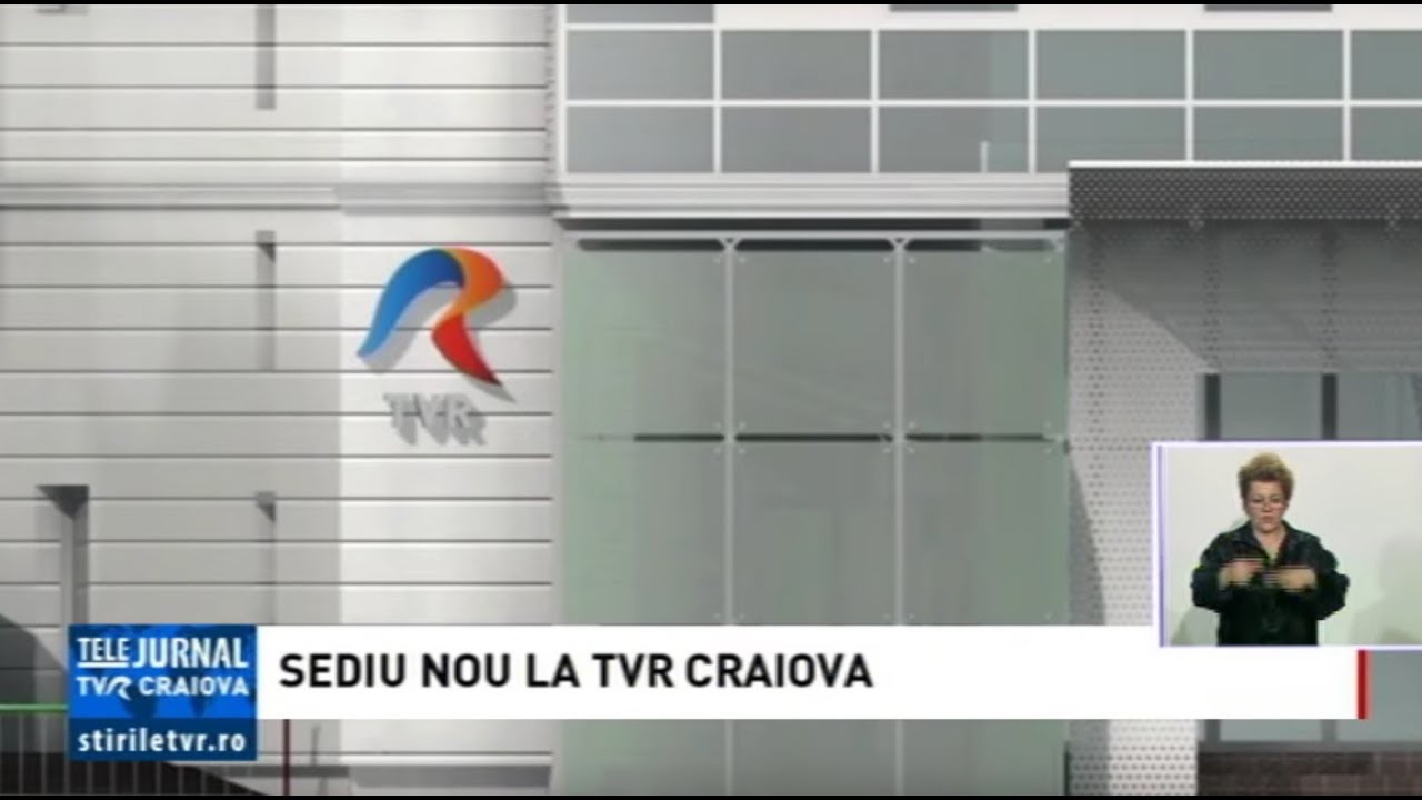 SEDIU NOU LA TVR CRAIOVA - YouTube