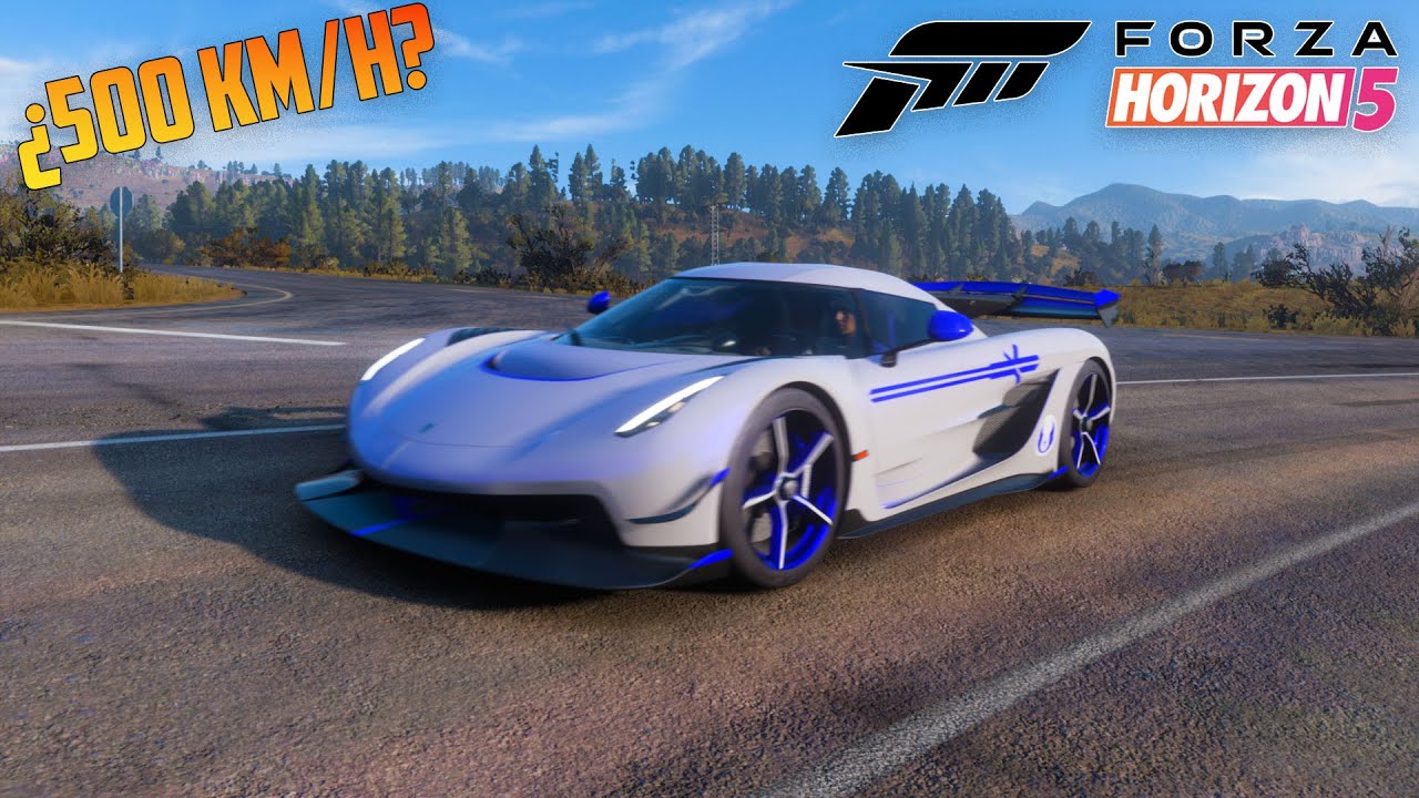 ¡EL COCHE MÁS RAPIDO DE FORZA HORIZON 5! | ¿500 KM/H? - YouTube