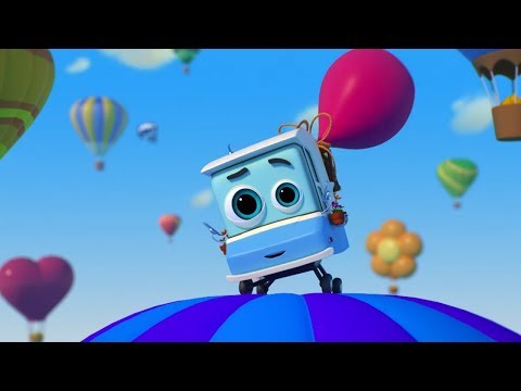 Домики - Воздушный шар - Серия 41 | новый познавательный мультфильм о путешествиях для детей