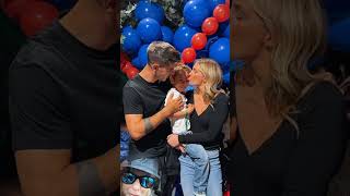 Alice Campello Col Figlio Edo Festeggiano Il Compleanno Insieme A Papà Alvaro E Famiglia