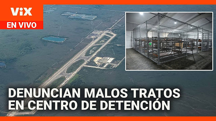 Denuncian condiciones inhumanas en centro de detención en Florida | Noticias Univision 24/7