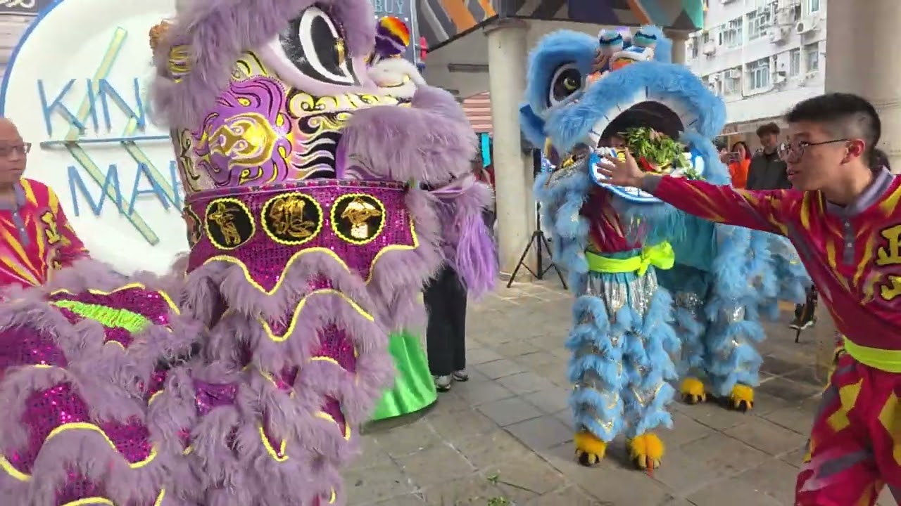 正山龍獅體育會醒獅-景林邨賀年表演2026(1)