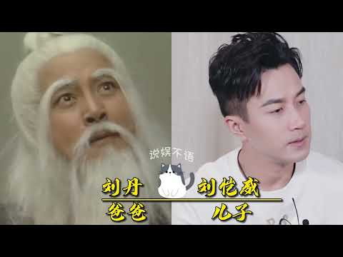 明星父子颜值对比，陈冠希没爹帅，刘恺威爸爸不一般
