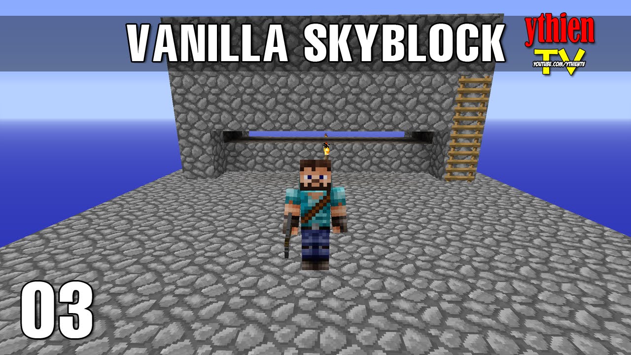 Vanilla Skyblock 03 - MINI Mob Farm - YouTube