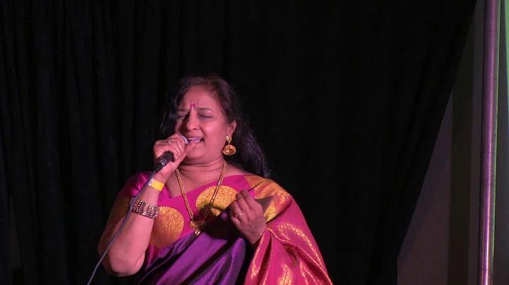 Latha Nataraj singing "EnI mahAnaMdave" at navika ...