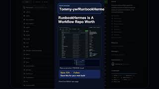 RunbookHermes belongs on your radar