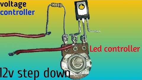 cheapest (0-12v) Led dimmer | cheapest led controller | 882 ic voltage regulator