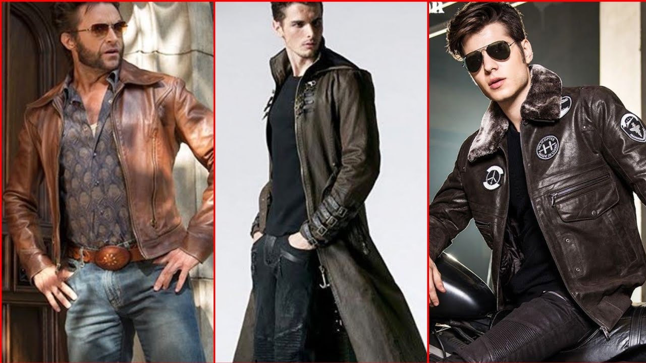 Outstanding and unique style leather outfits for boys, men's# ...