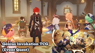 Battlefield of Dice, Cats, Cards (Genius Invocation TCG Story Quest) - Genshin Impact
