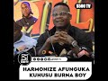 HARMONIZE AFUNGUKA KUHUSU BURNA BOY VIDEO ZA P DIDDY