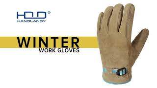 HANDLNADY Insulated Work Gloves for Men Women