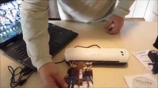 Visioneer Mobility Mobile Color Cordless Scanner 300 DPI with Smartphone SD Card or USB Capabilities