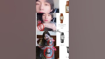 Vsoo and their famous couple watches ⌚️ #taehyung #jisoo #vsoo #edit #trendingshorts