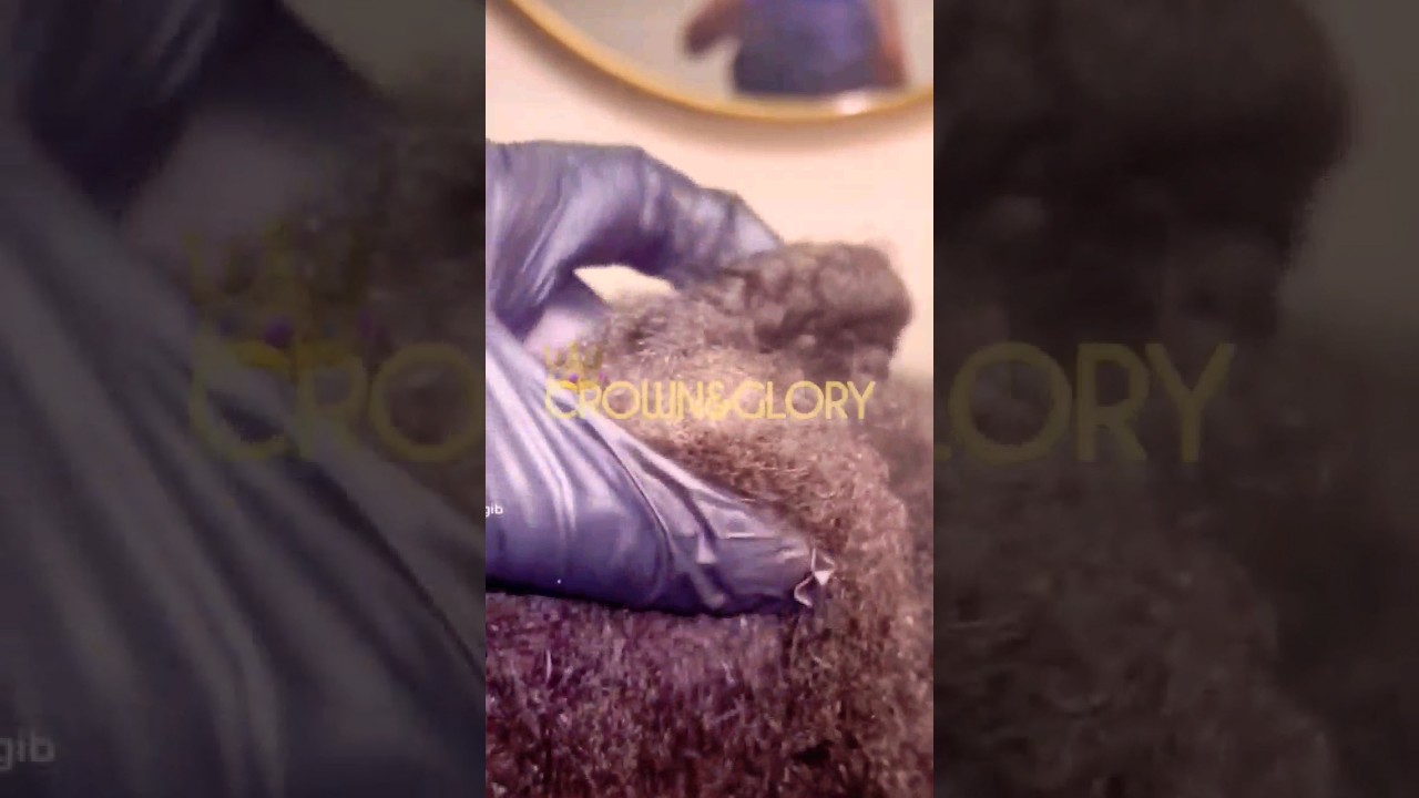 Black Male 7 month Braids Take down Transformation😱👌🏾 