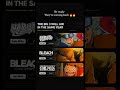 The big 3 aur lair in one year 💀☠️💨 #narutoshippuden #bleach #onepiece #luffy #fypシ゚viral #shorts