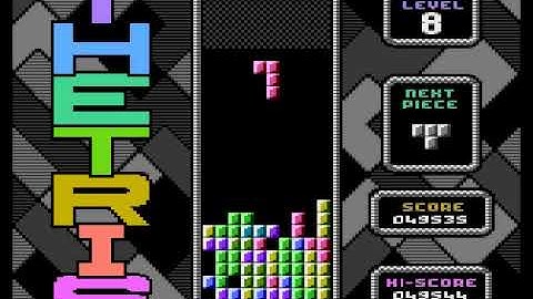 Thetris - Atari XL/XE - Longplay