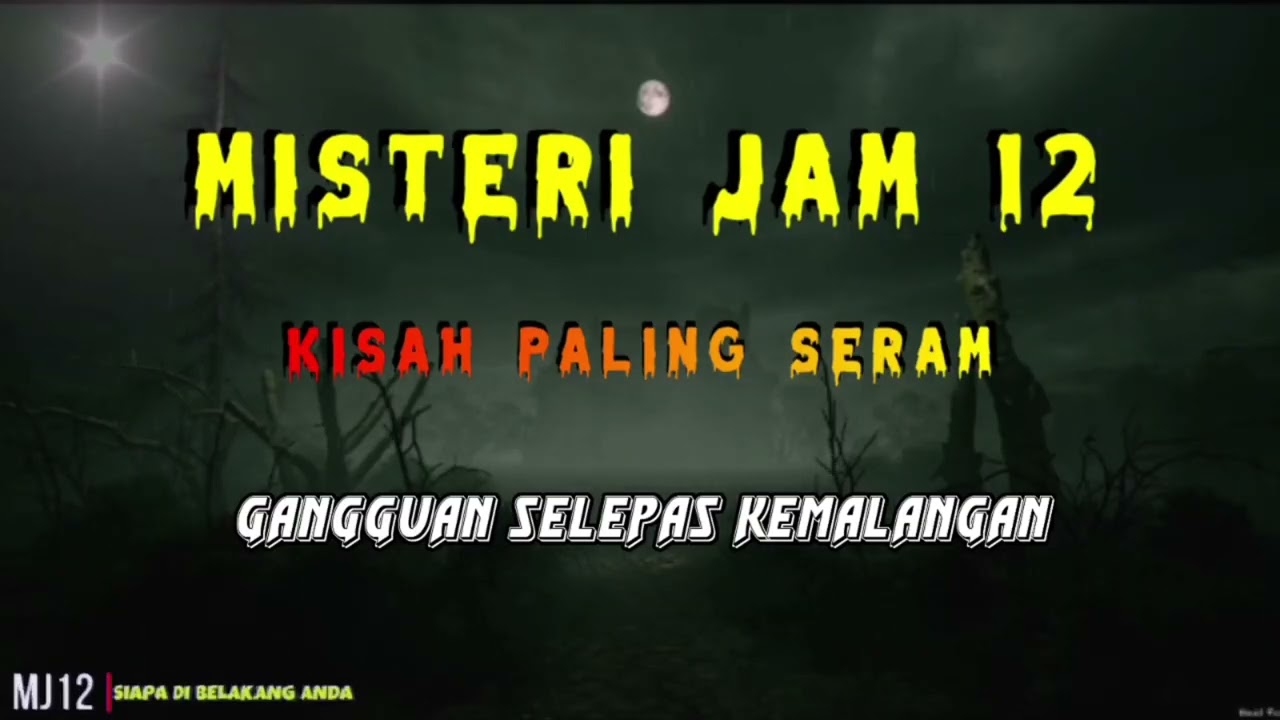 Misteri Jam 12 - Kisah Paling Seram | Gangguan Selepas Kemalangan 