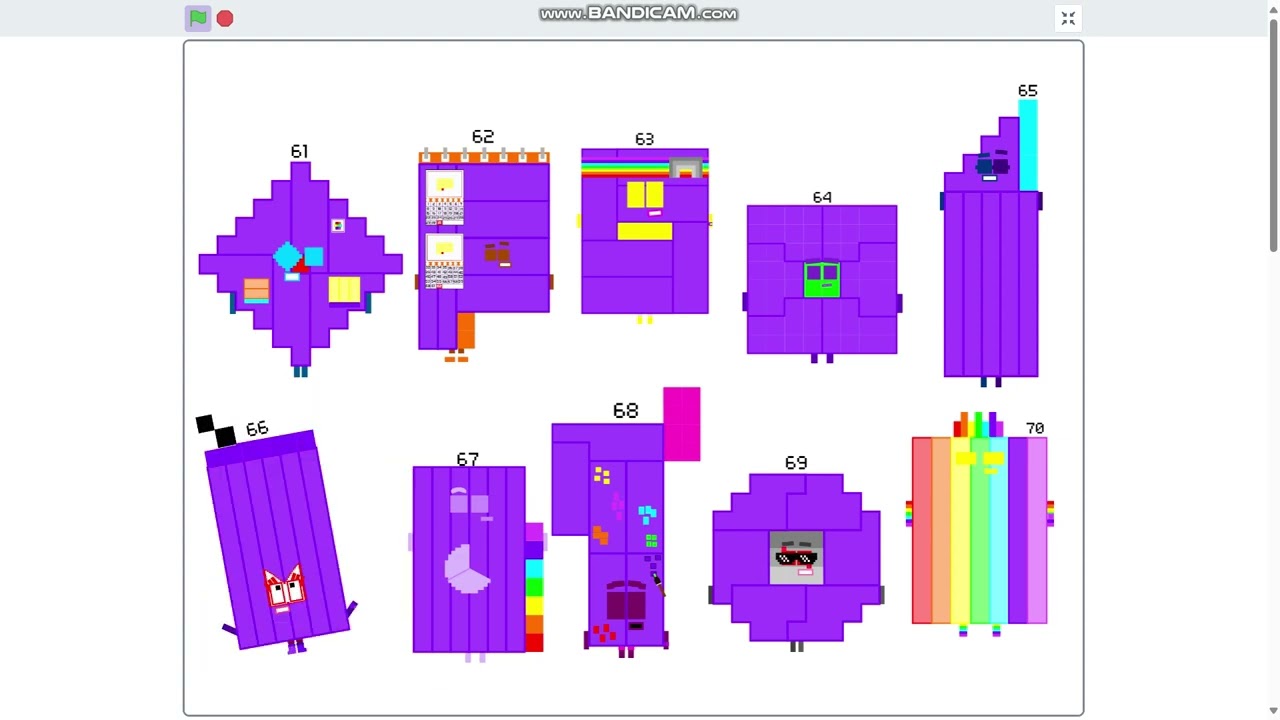 Numberblox Band Retro 0-100 (MOST VIEWED)
