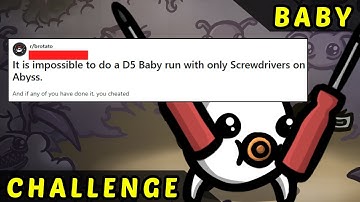 Reddit Says This Run Is Impossible - Baby Screwdriver - Brotato Danger 5