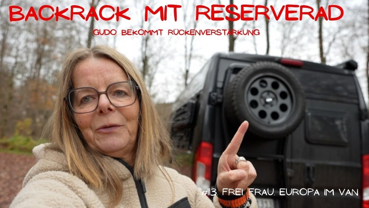 #112 Hymer BackRack und Reserverad-Gudo s Level up! #reisevlog #vollzeitvanlife #roadtrip