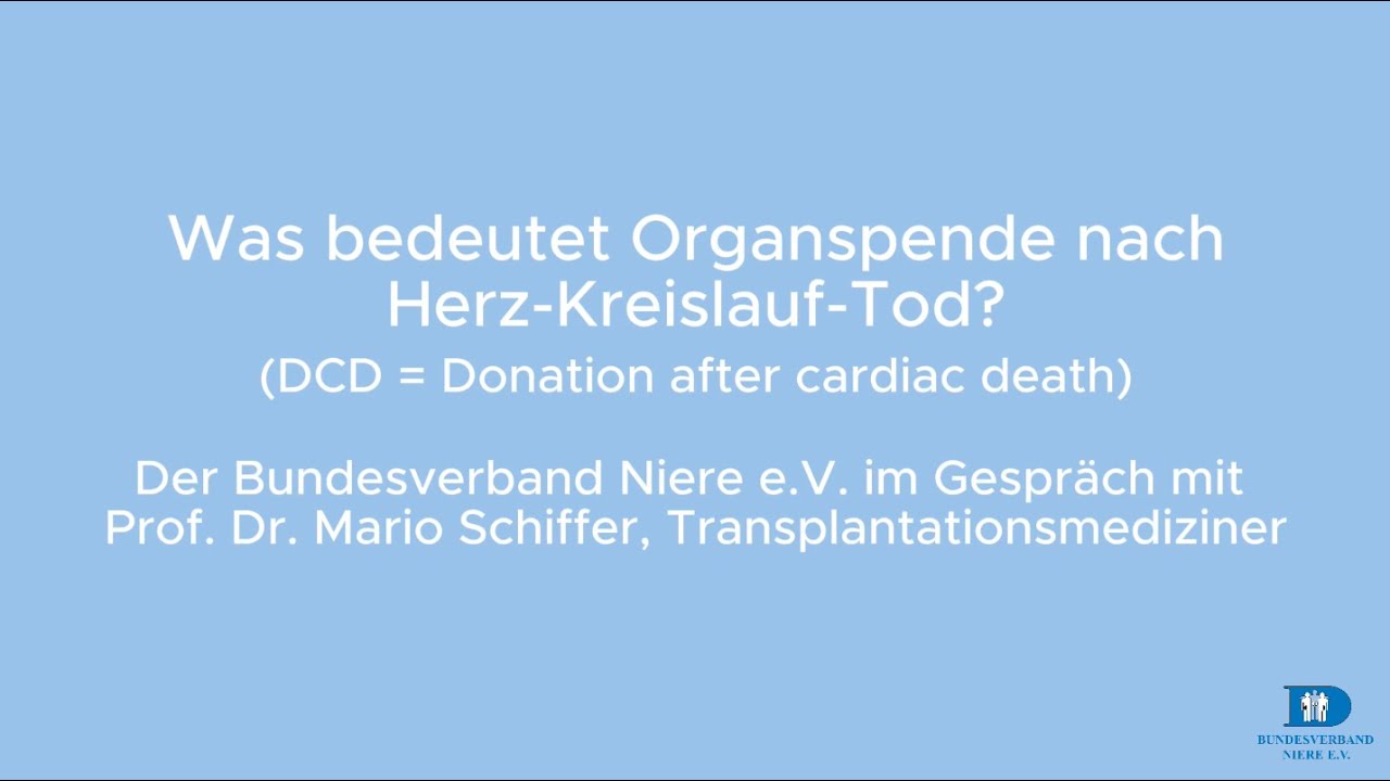 Warum Keine Organspende Nach Herztod www.youtube.com