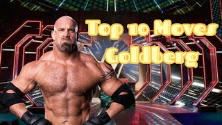 Top 10 Moves of Goldberg