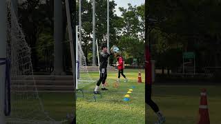 GK Training DPU FC Semi Pro League Thailand 🇹🇭 #นักฟุตบอล #รับสอนฟุตบอล #ซ้อมบอล #goalkeeper