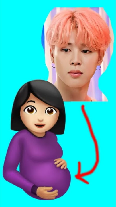 I made Jimin (BTS) pregnant 🤰 I hope he has twins ✨😜 | SWISA #shorts #jimin #bts #fyp #arts #kpop