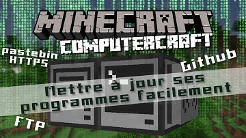ComputerCraft : Gestionnaire de programme (github, ftp, pastebin)