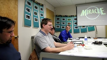 Miracle Motion Meeting 5  - Rob Myers talks about stereoscopic technology