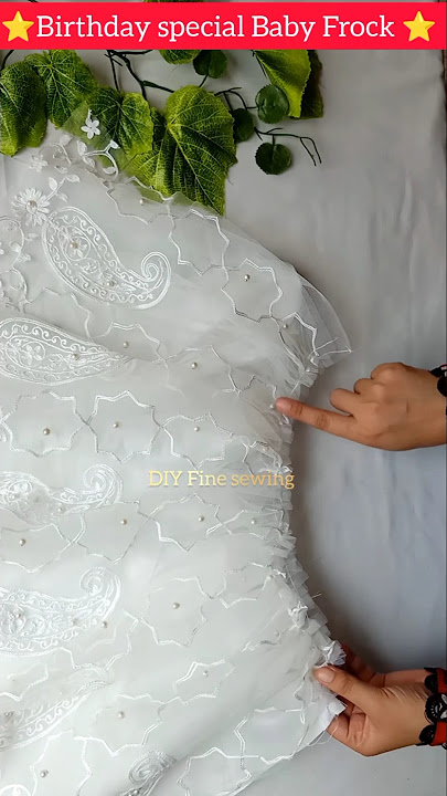 Fancy Net baby frock #shorts #short #youtubeshorts #trending #viralshort #ytshorts #frock #sewing